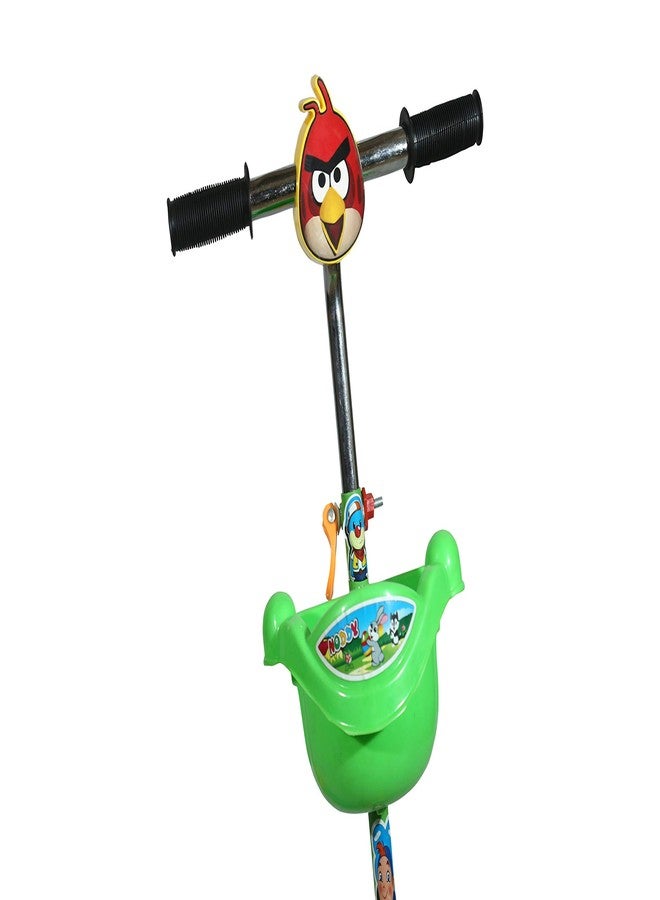 JoyRide Three Wheel Kick Scooter For Kid Boys And Girls With Adjustable Height,Storage Basket,Light, Music,Foot Break (3 Years-8 Years), Multi - Image 5